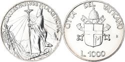 World Coins - Coin, VATICAN CITY, John Paul II, 1000 Lire, 1990, Roma, FDC, , Silver