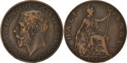 World Coins - Coin, Great Britain, George V, 1/2 Penny, 1917, , Bronze, KM:809