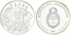 World Coins - Argentina, 5 Pesos, 2013, Proof, Silver,