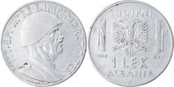 World Coins - Coin, Albania, Vittorio Emanuele III, Lek, 1939, Rome, , Stainless
