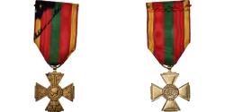 World Coins - France, Croix du Combattant Volontaire, WAR, Medal, 1914-1918, Very Good