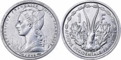 World Coins - French Equatorial Africa, Franc, 1948, Paris, Aluminum, , KM:6