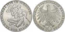 World Coins - Coin, GERMANY - FEDERAL REPUBLIC, 10 Mark, 1972, Hambourg, , Silver