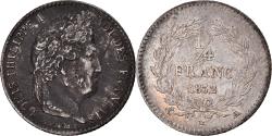 World Coins - Coin, France, Louis-Philippe, 1/4 Franc, 1832, Paris, , Silver