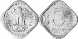 World Coins - Coin, INDIA-REPUBLIC, 5 Paise, 1974