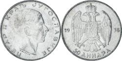 World Coins - Coin, Yugoslavia, Petar II, 50 Dinara, 1938, , Silver, KM:24