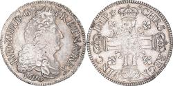 World Coins - Coin, France, Louis XIV, 1/2 Écu aux 8 L, 1/2 Ecu, 1690, Paris, réformé