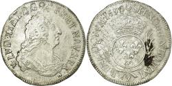 World Coins - Coin, France, Louis XIV, 1/2 Écu aux palmes, 1/2 Ecu, 1694, Rennes,