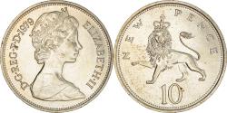 World Coins - Coin, Great Britain, Elizabeth II, 10 New Pence, 1979, , Copper-nickel