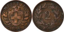 World Coins - Coin, Switzerland, 2 Rappen, 1914, Bern, , Bronze, KM:4.2