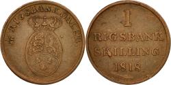 World Coins - Coin, Denmark, Frederik VI, Rigsbankskilling, 1818, , Copper, KM:688