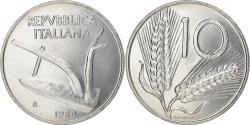 World Coins - Coin, Italy, 10 Lire, 1980, Rome, , Aluminum, KM:93
