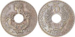 World Coins - Coin, FRENCH INDO-CHINA, 5 Cents, 1937, Paris, , Copper-nickel, KM:18