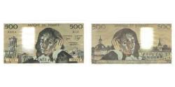 World Coins - France, 500 Francs, Pascal, 1980, B.111, UNC(65-70), Fayette:71.21, KM:156e