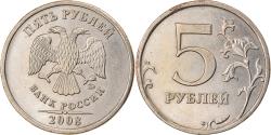 World Coins - Coin, Russia, 5 Roubles, 2008, Saint-Petersburg, , Copper-Nickel Clad
