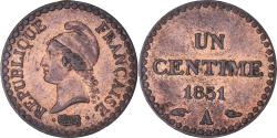 World Coins - Coin, France, Dupré, Centime, 1851, Paris, , Bronze, KM:754