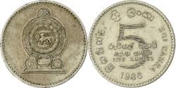 World Coins - Sri Lanka, 5 Rupees, 1986