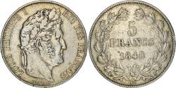 World Coins - Coin, France, Louis-Philippe, 5 Francs, 1848, Paris, , Silver