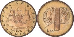 World Coins - Coin, San Marino, 20 Lire, 1976