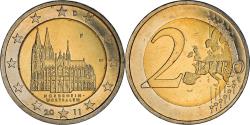 World Coins - GERMANY - FEDERAL REPUBLIC, 2 Euro, 2011, Stuttgart, , Bi-Metallic, KM:293