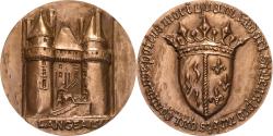 World Coins - France, Medal, Langeais, Bronze, Annette Landry,