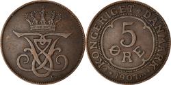 World Coins - Coin, Denmark, Frederik VIII, 5 Öre, 1907, Copenhagen, , Bronze