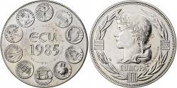 World Coins - France, Medal, Ecu Europa, 1985, Copper-nickel,