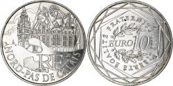 World Coins - France, 10 Euro, Nord-Pas de Calais, 2011, Paris, , Silver