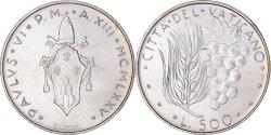 World Coins - Coin, VATICAN CITY, Paul VI, 500 Lire, 1975, , Silver, KM:123