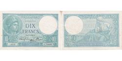 World Coins - France, 10 Francs, Minerve, 1939, C.70482, AU(55-58), Fayette:7.4, KM:84