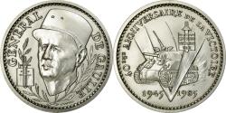 World Coins - France, Medal, Général de Gaulle, 40eme anniversaire de la Victoire, 1985