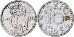World Coins - Sweden, 10 Öre, 1984