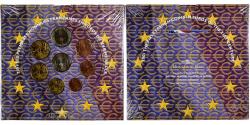 World Coins - France, Coffret 1c. à 2€, BU, 2001, MDP,