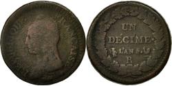 World Coins - Coin, France, Dupré, Decime, AN 5, Orléans, , Bronze, KM:645.7