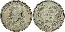 World Coins - France, Medal, Mère Thérésa, Prix Nobel de la Paix 1979,