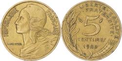 World Coins - Coin, France, 5 Centimes, 1980