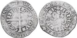World Coins - Coin, France, Flanders, Louis II de Mâle, Gros, 1346-1384, , Silver