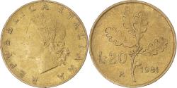 World Coins - Coin, Italy, 20 Lire, 1981