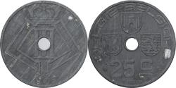 World Coins - Belgium, 25 Centimes, 1946, Zinc, , KM:131