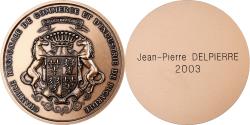 World Coins - France, Medal, Chambre de Commerce et d'industrie de Picardie, 2003, Bronze