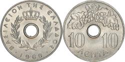 World Coins - Coin, Greece, 10 Lepta, 1966, , Aluminum, KM:78