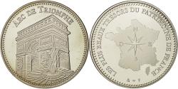 World Coins - France, Medal, Les plus beaux trésors du patrimoine de France, Arc de Triomphe