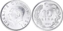 World Coins - Coin, Turkey, 10 Lira, 1988