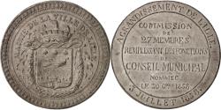 World Coins - France, Medal, Ville de Lille, Agrandissement de Lille, History, 1858