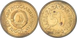 World Coins - Coin, Yugoslavia, 50 Para, 1990