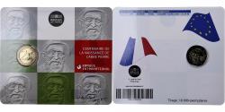 World Coins - France, 2 Euro, Birth of Abbé Pierre, Coin card, 2012, MDP, Bi-Metallic
