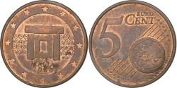 World Coins - Malta, 5 Euro Cent, 2008, Paris, Copper Plated Steel, , KM:127
