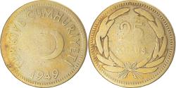 World Coins - Coin, Turkey, 25 Kurus, 1949