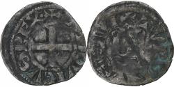 World Coins - France, Louis VIII-IX, Denier Tournois, 1223-1244, Billon,