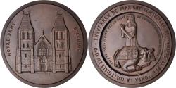 World Coins - France, Medal, Enguerrand de Marigny, Notre Dame d'Ecouis, 1987, Fleury,
